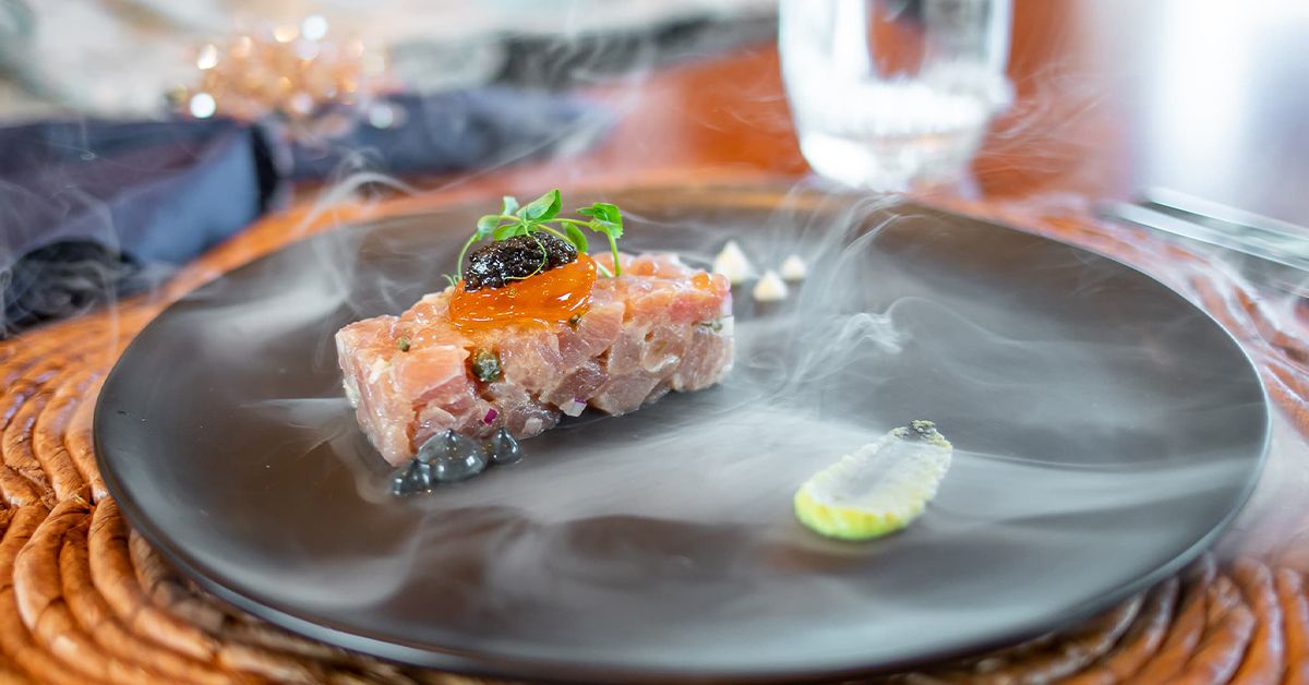 Superyacht Foodie Experience plate
